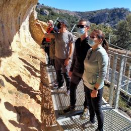 Els visitants de la Cova Remígia són majoritàriament de Castelló i València